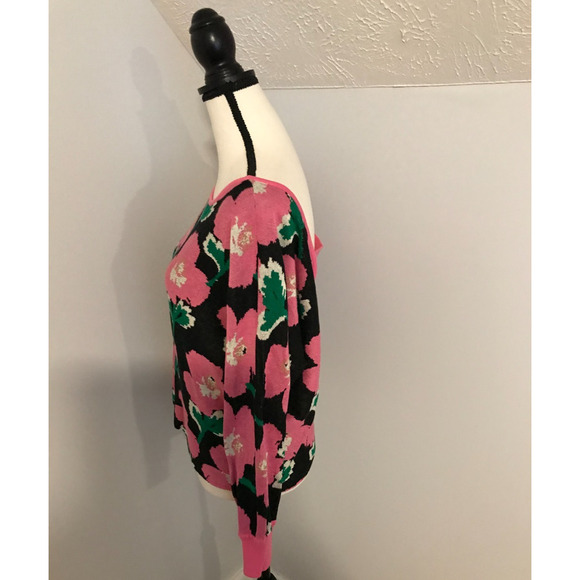 Anthropologie Daily Practice Hazy Daze Sweater Floral Pattern - Picture 3 of 10